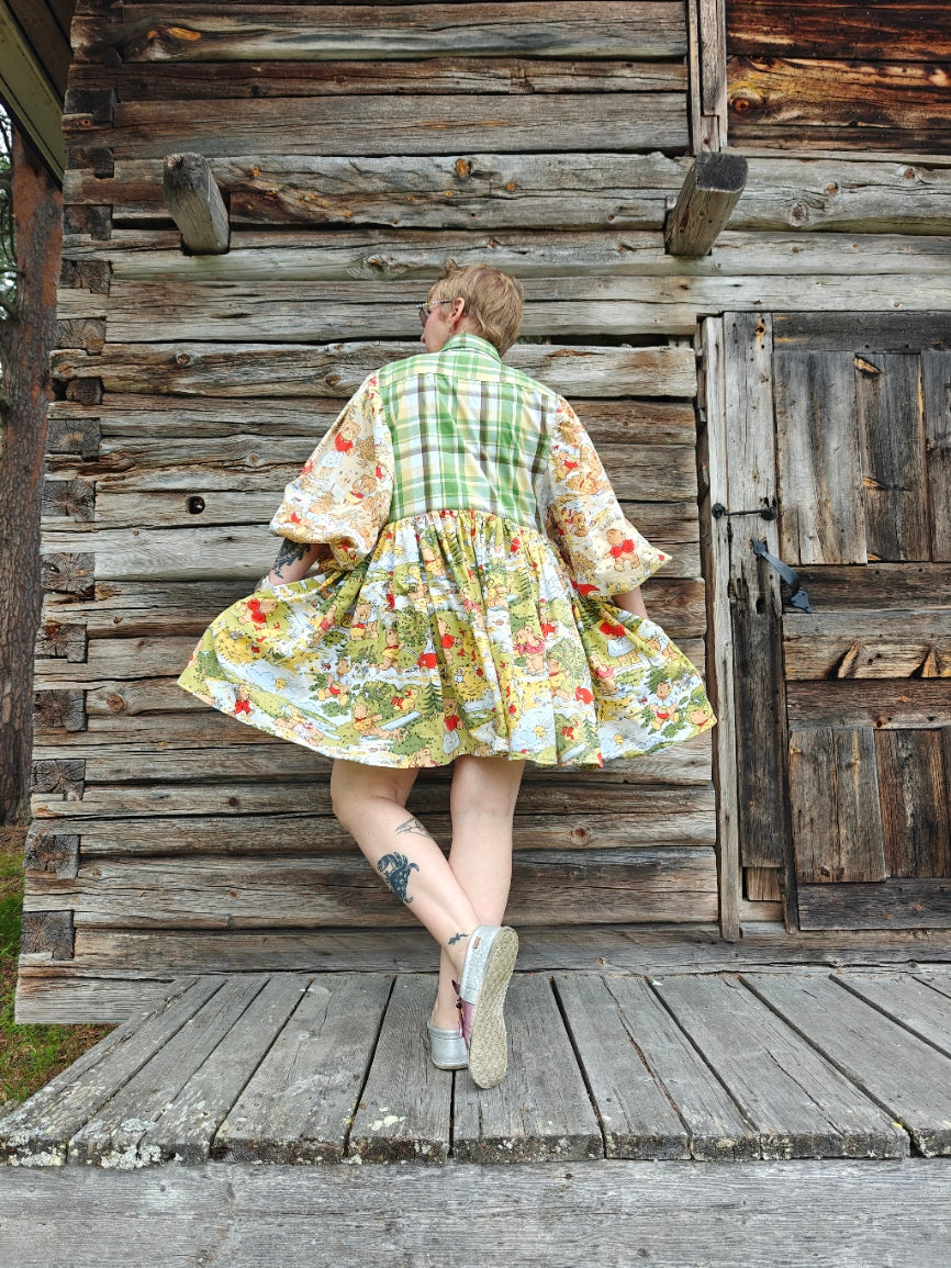 She he Dress Retro nallet