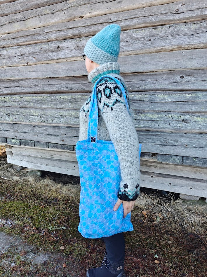Sininen kupla kassi