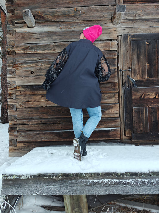 Puhvit Hihat Paita pitsihihat