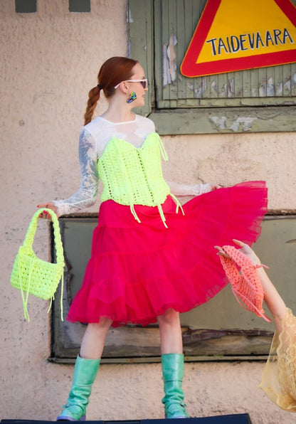 Vasite Korsetti neon keltainen
