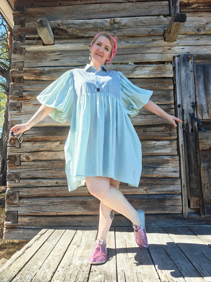 She He Dress maltillinen vihreä