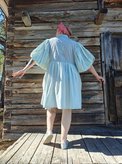 She He Dress maltillinen vihreä