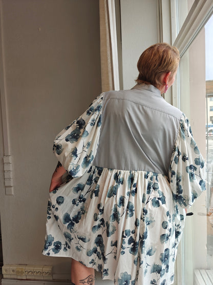 She He Dress Rauhallinen harmaa