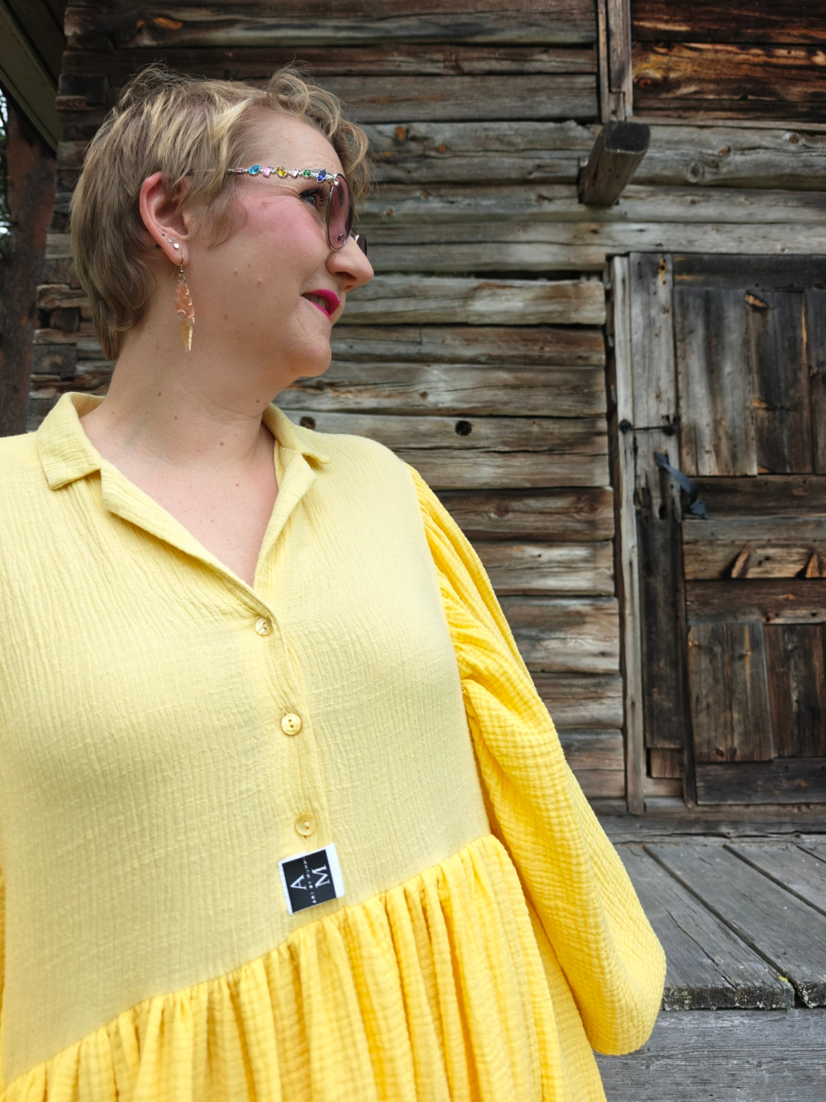 She He Dress Sitruuna perhonen