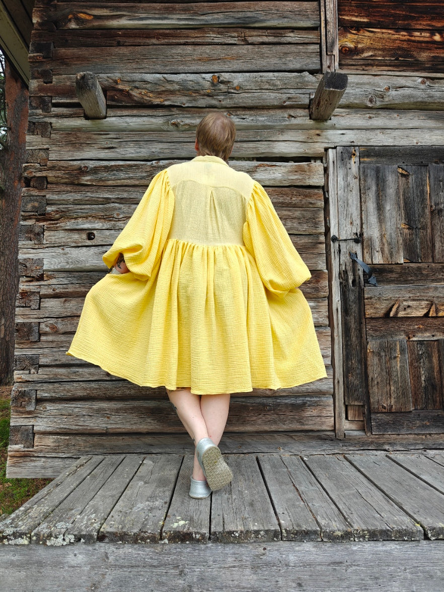 She He Dress Sitruuna perhonen