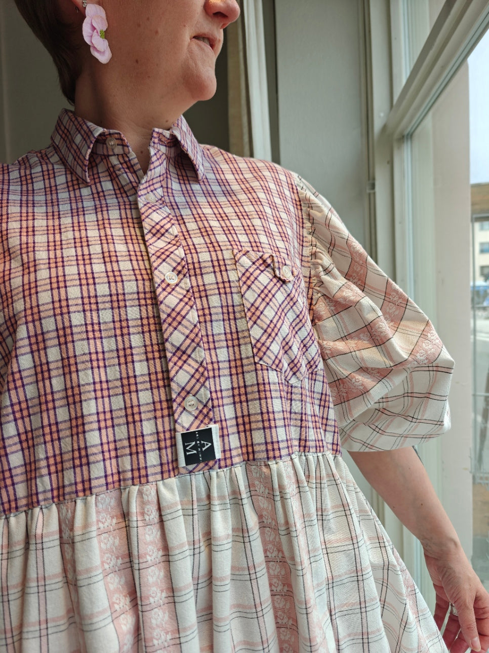 She He Dress Vaaleanpunainen pöytäliina
