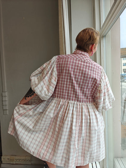 She He Dress Vaaleanpunainen pöytäliina