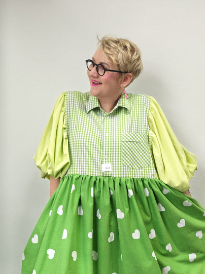 She He Dress tämä vihreä on söpö
