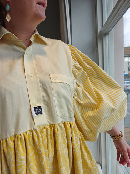 She He Dress voinkeltainen