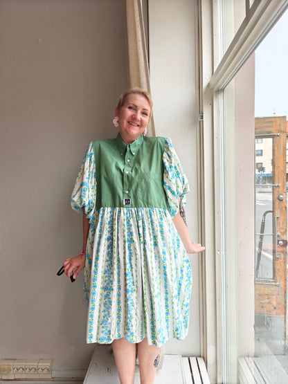 She He Dress Taas yks Mummolan verho